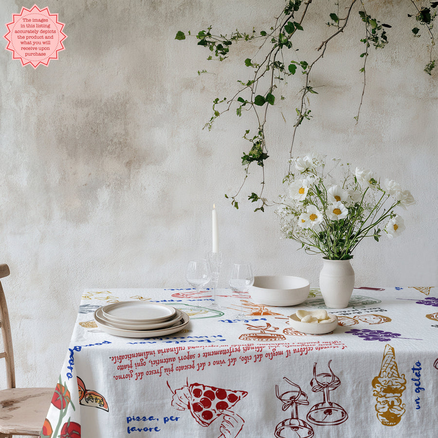 Pizza Night Table Setting Ideas: Italian Dinner Party Decor at Home