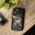 Downtown Cat Coastal Soul Hard Phone Case | Cute Cat Protective Case for iPhone, Samsung & Google Pixel | Gift for friends