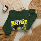 Bride of Frankenstein Sweatshirt | Colorful Pop Art Halloween Crewneck