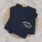 Personalised hen party T-shirt featuring Italian inspired pasta artwork and Mamma Mia I Got Sourced slogan