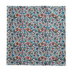 Mediterranean Floral Tablecloth – Vintage Turkish & Ottoman Inspired Table Linen
