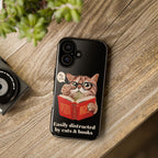 The Bookish Cat Phone Case – Easily Distracted by Cats & Books