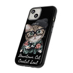 Downtown Cat Coastal Soul Hard Phone Case | Cute Cat Protective Case for iPhone, Samsung & Google Pixel | Gift for friends