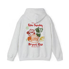 Slow Sunday Brunch Club Hoodie – Aesthetic Brunch & Coffee Lover Sweatshirt