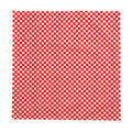 Red & White Checker Cotton Tablecloth – Italian Farmhouse Gingham Table Linen for Dining, Parties & Picnics