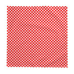 Red & White Checker Cotton Tablecloth – Italian Farmhouse Gingham Table Linen for Dining, Parties & Picnics