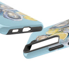 Oysters Phone Case – Nautical Ocean Cover for iPhone & Samsung | Coastal Watercolor Summer Design, Gift for Sea Lovers