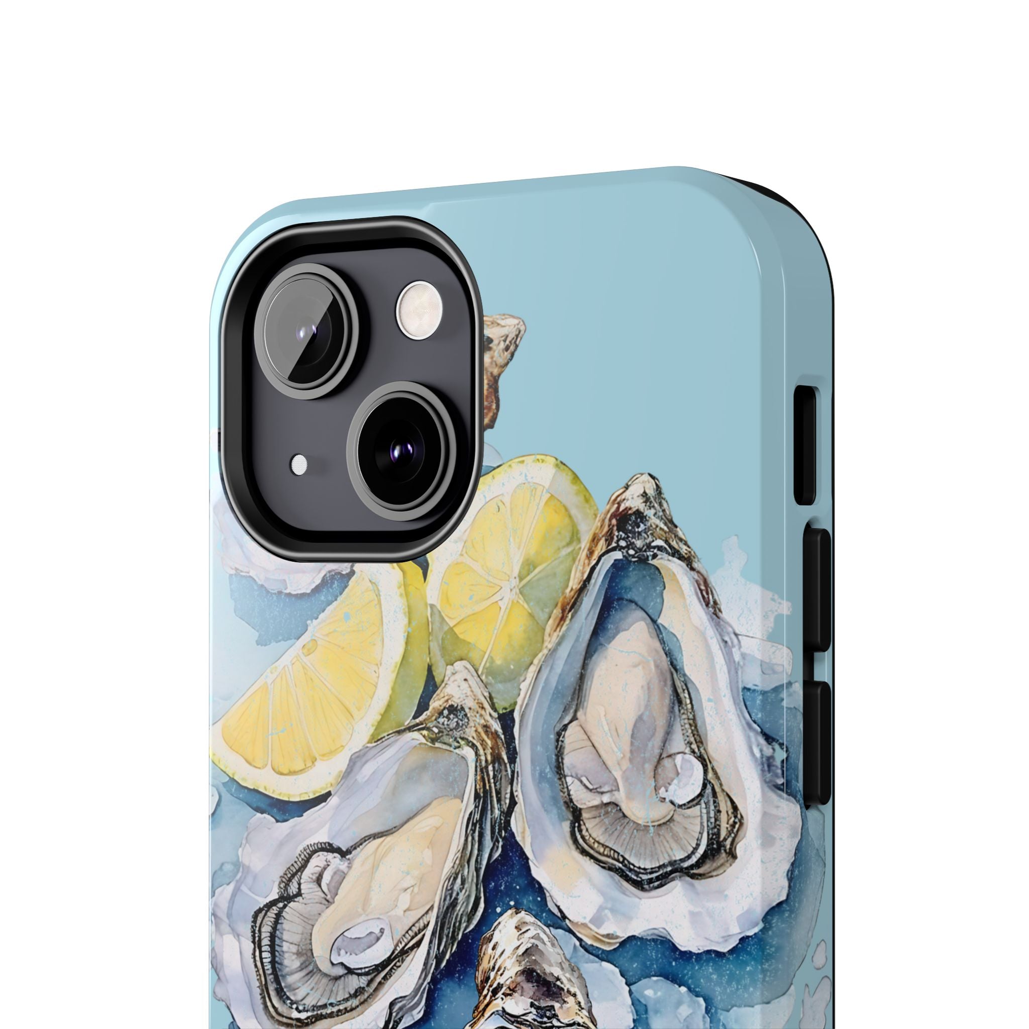 Oysters Phone Case – Nautical Ocean Cover for iPhone & Samsung | Coastal Watercolor Summer Design, Gift for Sea Lovers