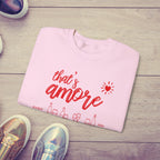 That's Amore Bachelorette Sweatshirt | Custom Italian Bride Crewneck | Wine Trip Shirt for Wedding Party