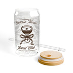 Trendy coffee bar accessory featuring vintage espresso martini design.