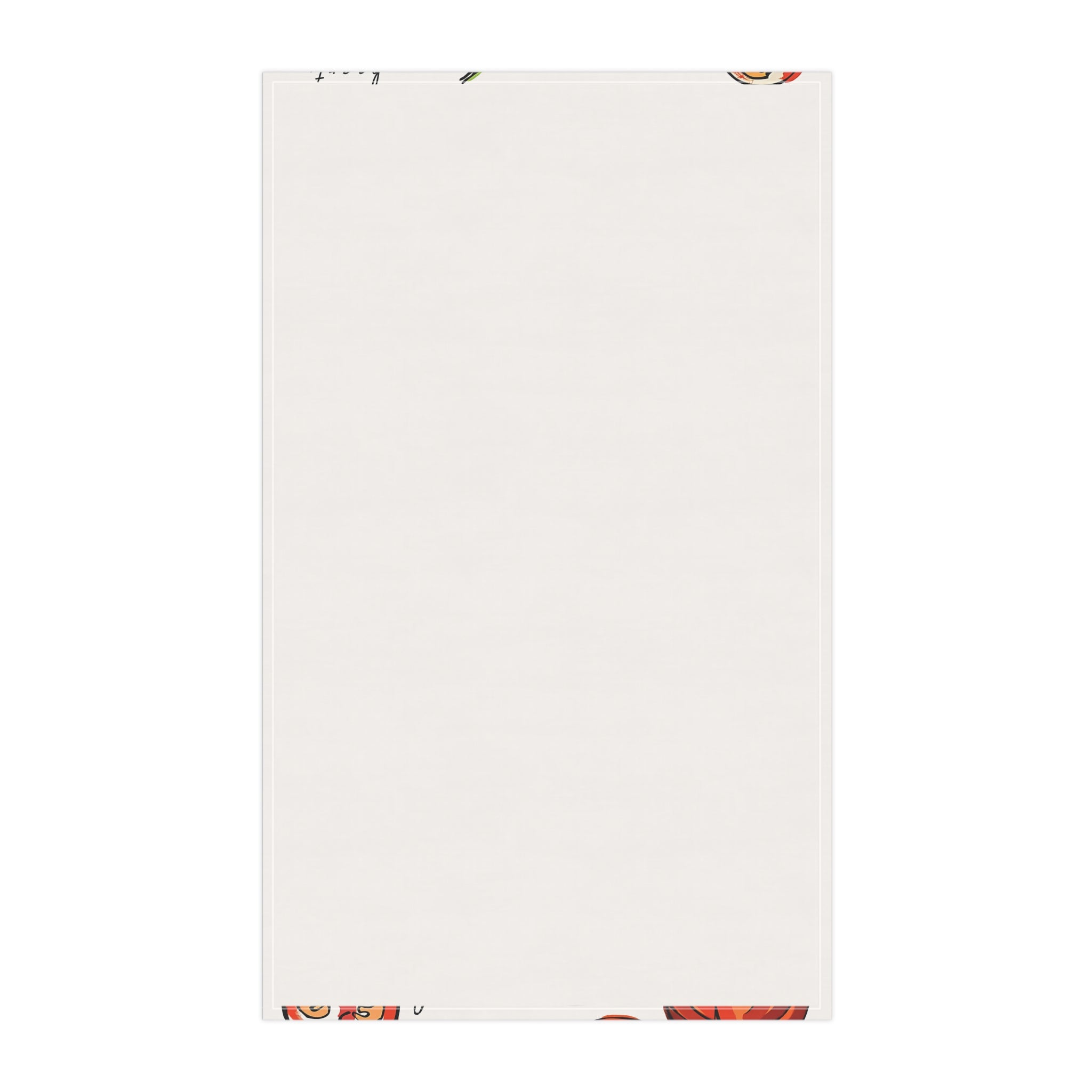 Hand-Painted Tomato Tea Towel – 100% Cotton Twill Kitchen Towel