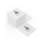 Custom Champagne Social Club paper napkin available in beverage and luncheon sizes for weddings, cocktail parties, and special celebrations.