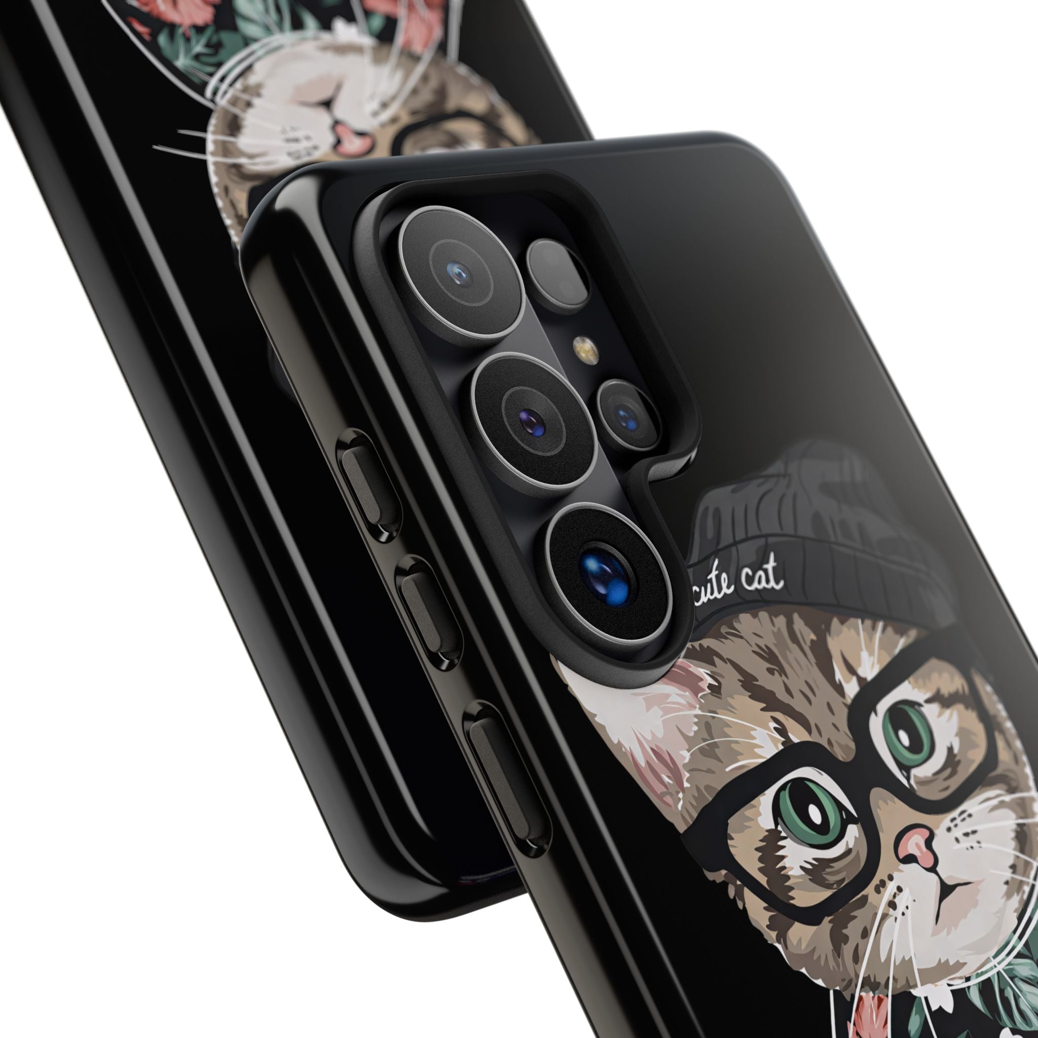 Downtown Cat Coastal Soul Hard Phone Case | Cute Cat Protective Case for iPhone, Samsung & Google Pixel | Gift for friends
