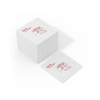 Custom Ever After wedding napkin with personalized couple's names and wedding date, creating a beautiful finishing touch for weddings and special events.