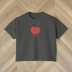 Peachy Keen Crop Shirt, Trendy Graphic Tee, Fun Summer Outfit, Tomato Girl Aesthetic, Trendy Gift for Her