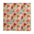 Mediterranean Botanical Tablecloth – Colorful Floral 100% Cotton Twill Table Linen