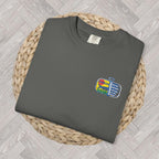 Sardines Embroidered Tee | Comfort Colors Shirt | Fisherman’s Aesthetic & Mediterranean Living | Bold Graphic Tee
