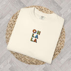 Handmade Boho Embroidered T-Shirt – Oh La La | Artisanal Eco-Friendly Everyday Tee for Free-Spirited Women