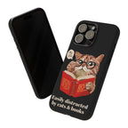The Bookish Cat Phone Case – Easily Distracted by Cats & Books