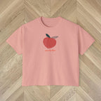 Peachy Keen Crop Shirt, Trendy Graphic Tee, Fun Summer Outfit, Tomato Girl Aesthetic, Trendy Gift for Her