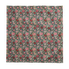 William Morris–Inspired Pink Tulip Tablecloth – Arts & Crafts Floral Dining Linen