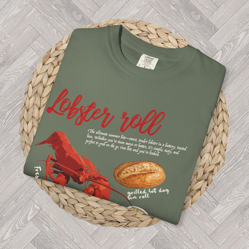 Lobster Roll Shirt – Funny Ocean Tee, Unisex Seafood Graphic T-Shirt for Beach & Coastal Lovers