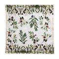 Olive Branch Tablecloth, Elegant Olive Print Tablecloth for Dining & Kitchen, Eco-Friendly Linen Table Cover
