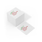Custom first birthday party napkin with a pizza-inspired design, ideal for personalized birthday decorations and party supplies.
