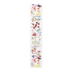 One-sided printed decorative table runner with hemmed edges available in cotton twill and polyester.