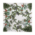 Evergreen Fern Tree Tablecloth – Rustic Forest-Inspired Cotton Linen for Nature & Outdoor Lovers