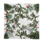 Evergreen Fern Tree Tablecloth – Rustic Forest-Inspired Cotton Linen for Nature & Outdoor Lovers