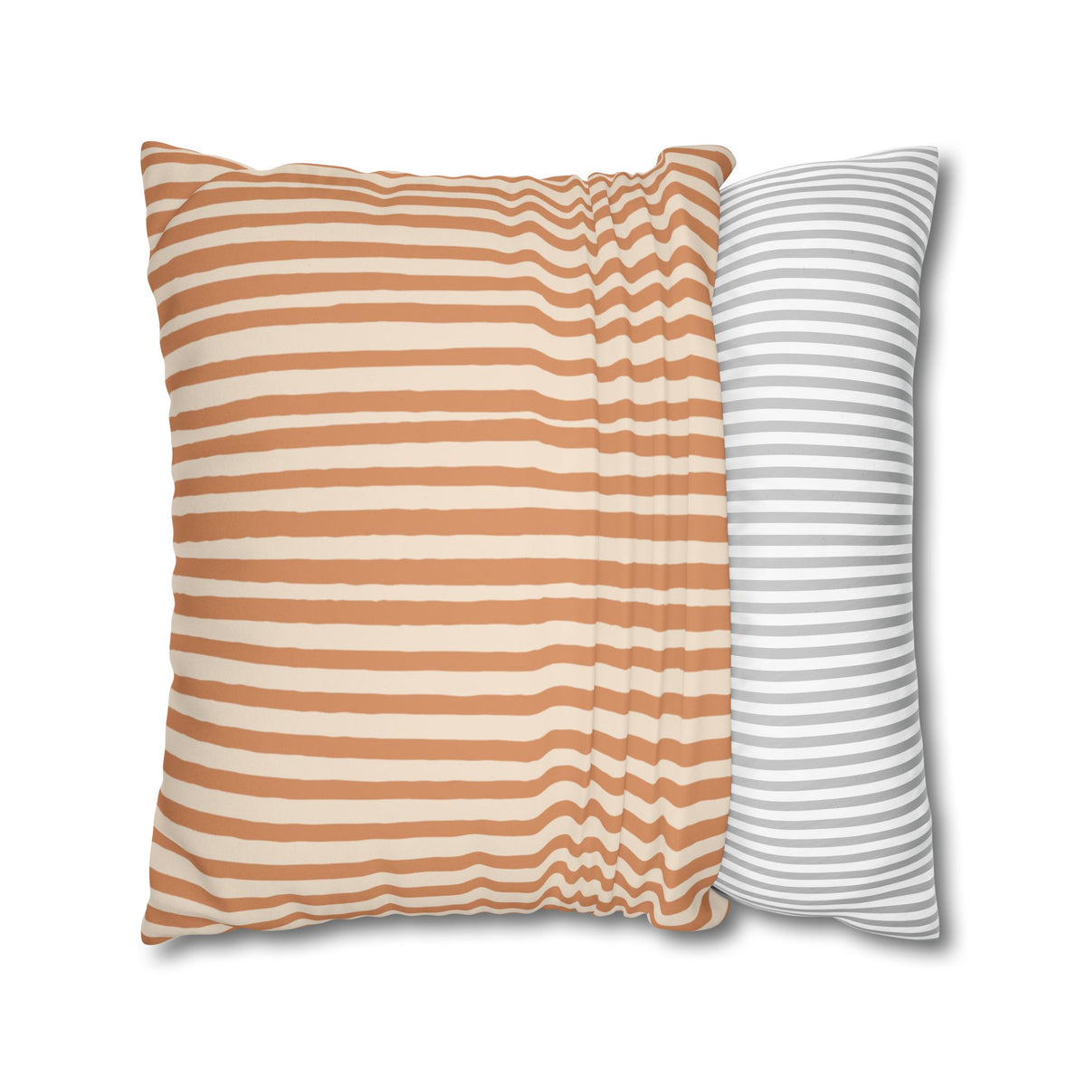 Terracotta Halloween faux suede pillow removeable cover with colourful design for sofas and armchairs.
