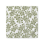 Olive branch cotton napkin available in 10x10 inch and 22x22 inch sizes for formal dinners and everyday meals