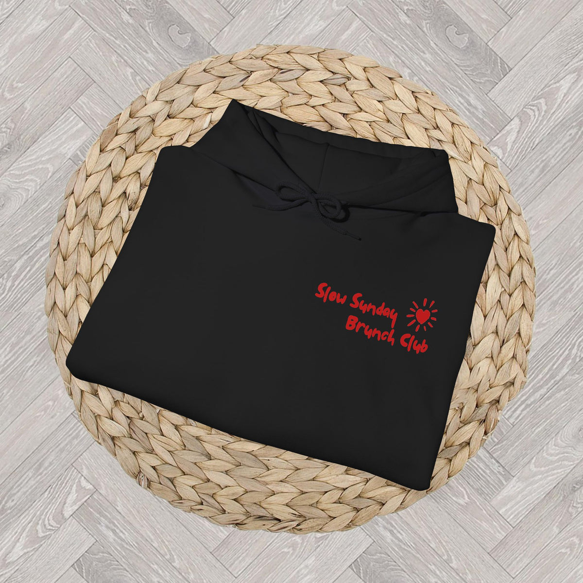 Slow Sunday Brunch Club Hoodie – Aesthetic Brunch & Coffee Lover Sweatshirt