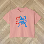Just A Tini Bit Older Crop Top | Funny 30th Birthday Shirt For Women | Y2K Tee | Dirty Martini Aesthetic Party Girl Gift | Graphic Shirt