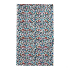 Mediterranean Floral Tablecloth – Vintage Turkish & Ottoman Inspired Table Linen