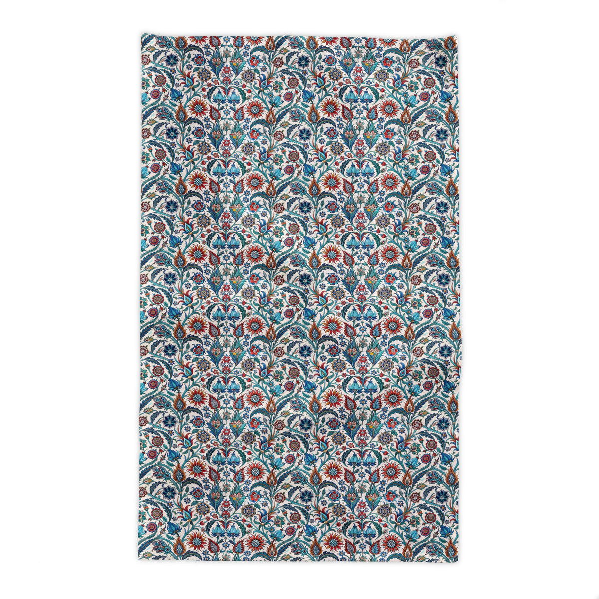Mediterranean Floral Tablecloth – Vintage Turkish & Ottoman Inspired Table Linen