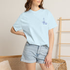 Ocean inspired graphic tee designed for oyster lovers, foodies, and brunch enthusiasts