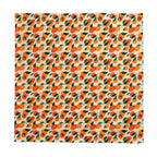 Mediterranean Citrus Tablecloth | Summer Orange Grove Cotton Twill Table Linen