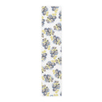 Watercolor Oysters Table Runner – Coastal Mediterranean Dining Decor