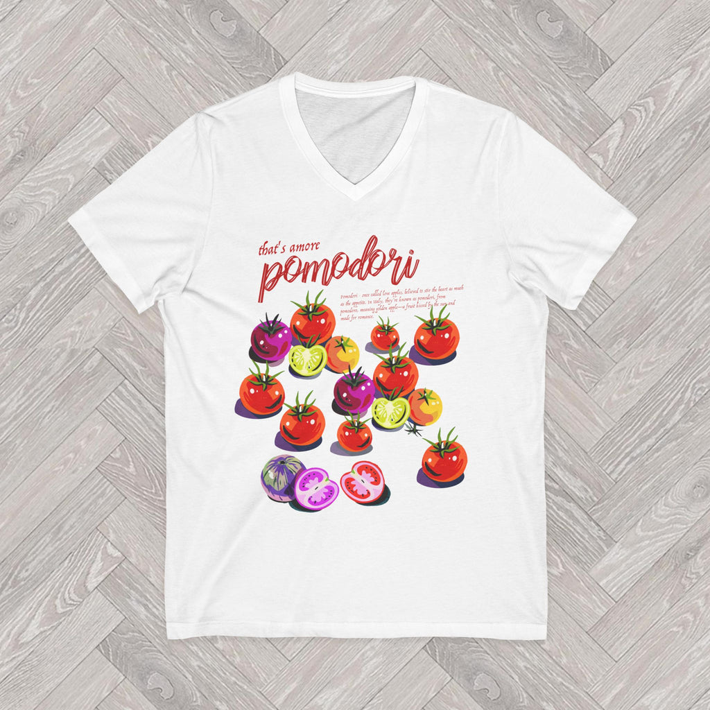 Casual tomato lover gift shirt styled for everyday wear, vacations, and Italian market inspired fashion