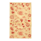 Italian Pizza Gingham Tablecloth – Yellow Check Cotton Twill Table Linen for Family Dining, Parties & Celebrations