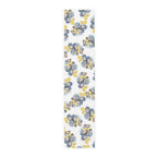 Watercolor Oysters Table Runner – Coastal Mediterranean Dining Decor