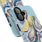 Oysters Phone Case – Nautical Ocean Cover for iPhone & Samsung | Coastal Watercolor Summer Design, Gift for Sea Lovers