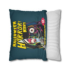 Colourful double-sided horror pillow cover for Halloween décor, horror fans and comic book lovers