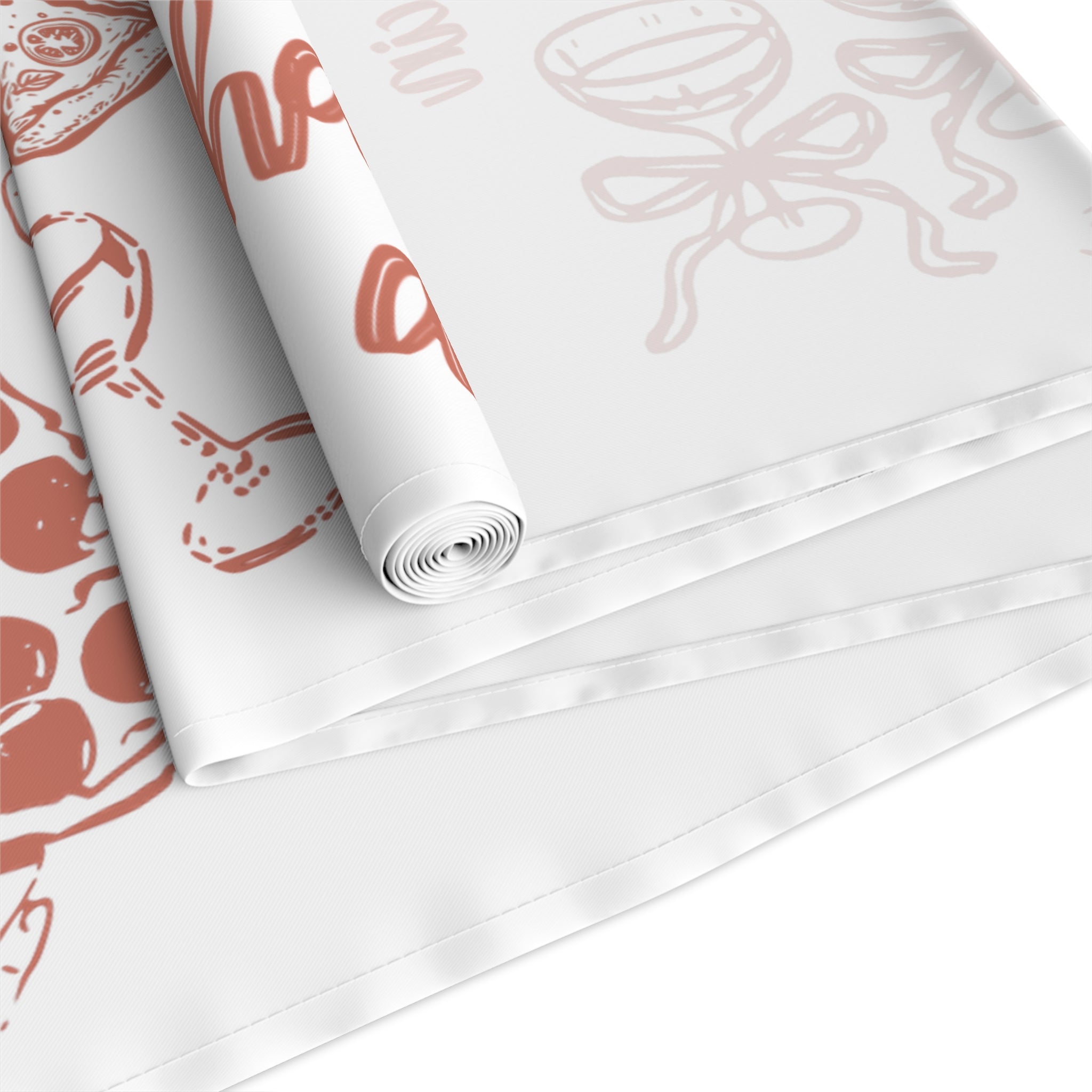 Custom Italian “That’s Amore” Table Runner – Bridal Shower & Wedding Decor, Amalfi Coast Party Linen