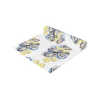 Watercolor Oysters Table Runner – Coastal Mediterranean Dining Decor