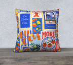 La Dolce Vita Mediterranean 22x22 Cushion | 4 Material Finishes Available