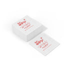 Personalized Italian party napkin with custom bride's name and celebration details, ideal for bridal brunches, cocktail bars, and pizza party décor.