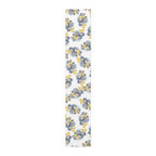 Watercolor Oysters Table Runner – Coastal Mediterranean Dining Decor